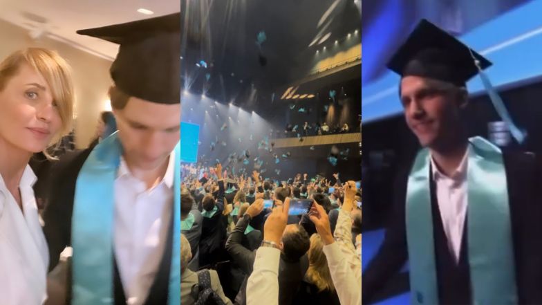 Aneta Kręglicka chwali się dorosłym synem. Aleksander skończył studia w Paryżu