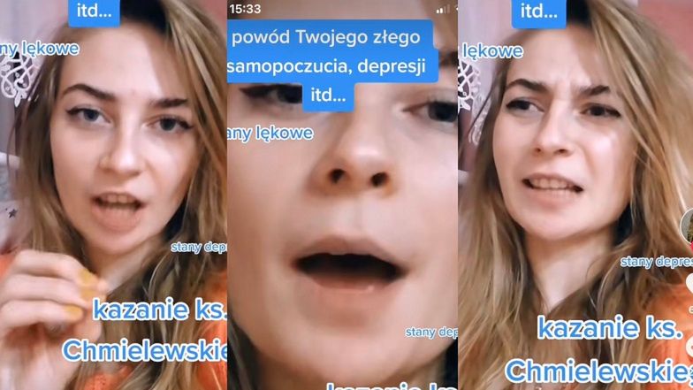 TikTokerka szerzy szkodliwe teorie na temat chorób psychicznych