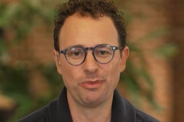 Dario Amodei, fot. kadr z CNN