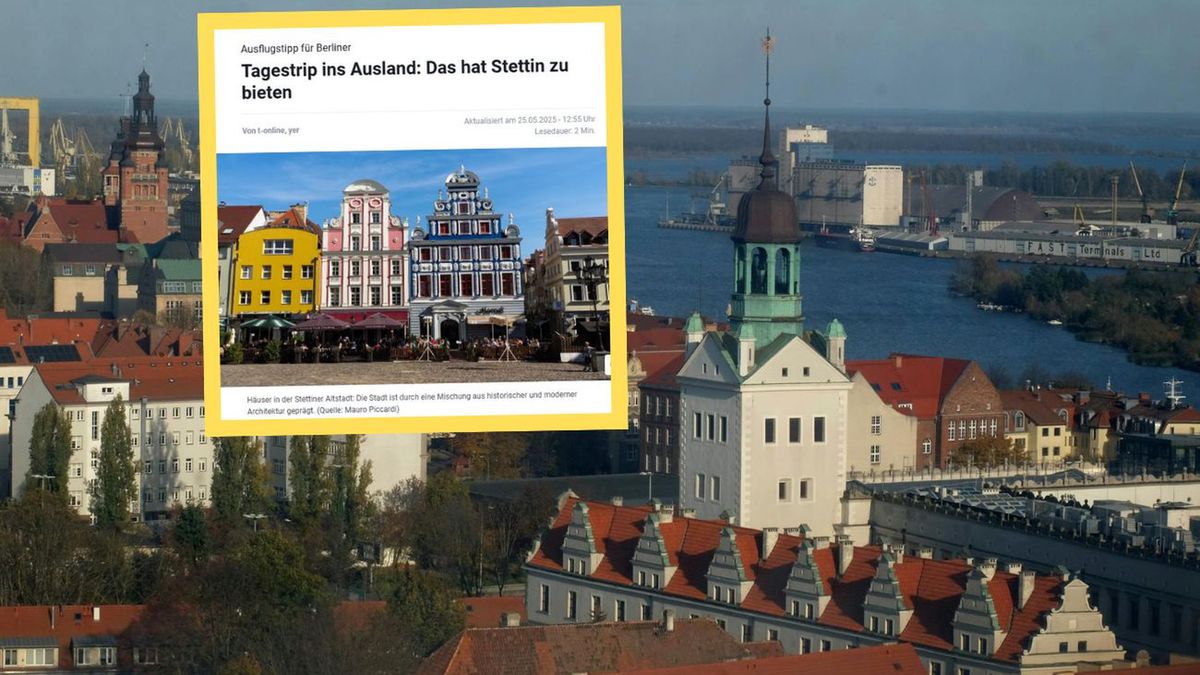 Niemcy zachwyceni Szczecinem