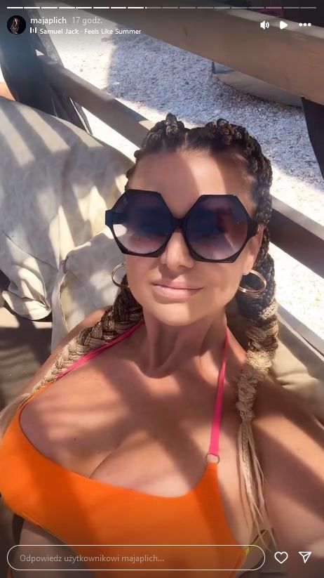 Maja Rutkowski pręży się w bikini na wakacjach