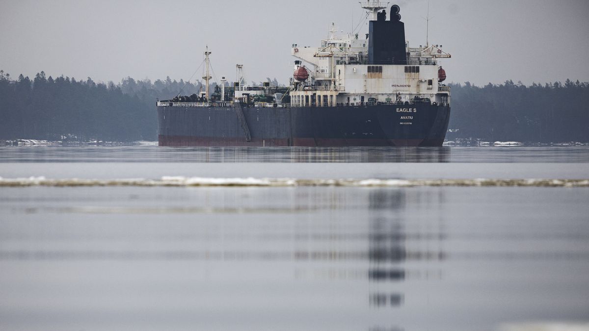 Zatrzymany przez Finów tankowiec Eagle S