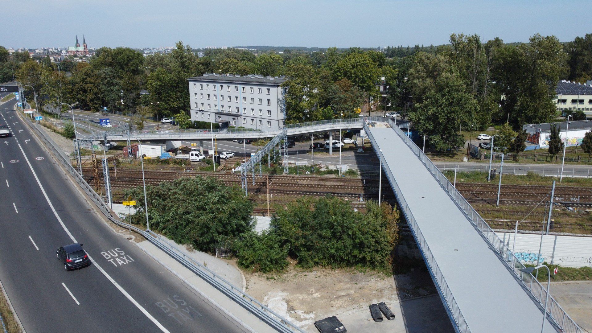 Nowa kładka w Częstochowie poprawi bezpieczeństwo