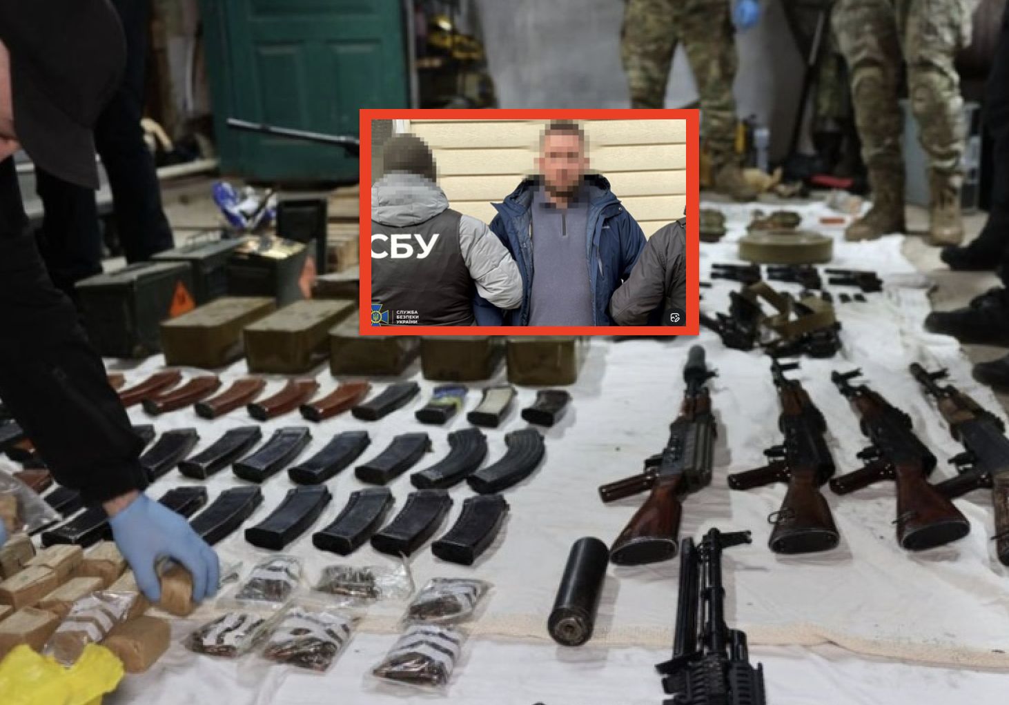 wiadomości,aktualności,WP Wiadomości Ukraińska policja powstrzymuje handel bronią z frontu