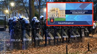 Policja wydała oświadczenie ws. TK. Cztery osoby zatrzymane