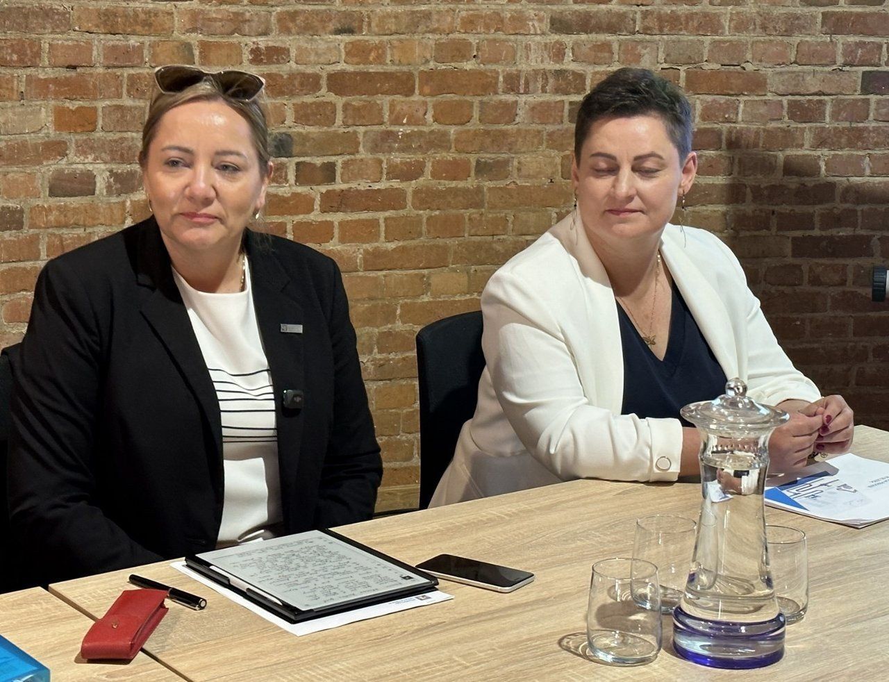 „Wodociągi Leszczyńskie przebudują sieć wodno-kanalizacyjną na Królowej Jadwigi&#34; mówiła Romana Kozub, prezeska Wodociągów Leszczyńskich