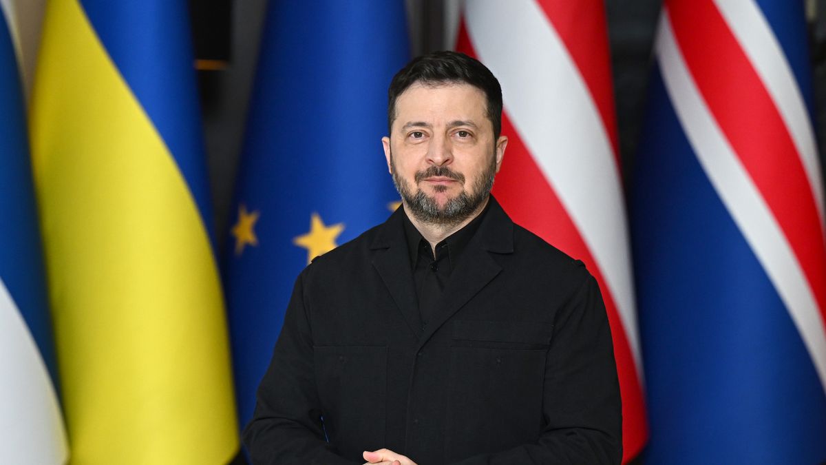 KYIV, UKRAINE - FEBRUARY 24: Ukrainian President Volodymyr Zelensky prior a Coalition of the Willing meeting with European leaders on February 24, 2026 in Kyiv, Ukraine. The UK Foreign Secretary joined other European officials visiting the Ukrainian capital on the fourth anniversary of Russia's large-scale invasion of the country. On 24 February 2022, Russia launched a full-scale invasion of Ukraine, marking a massive escalation of a conflict that began with the 2014 annexation of Crimea. (Photo by Leon Neal/Getty Images)