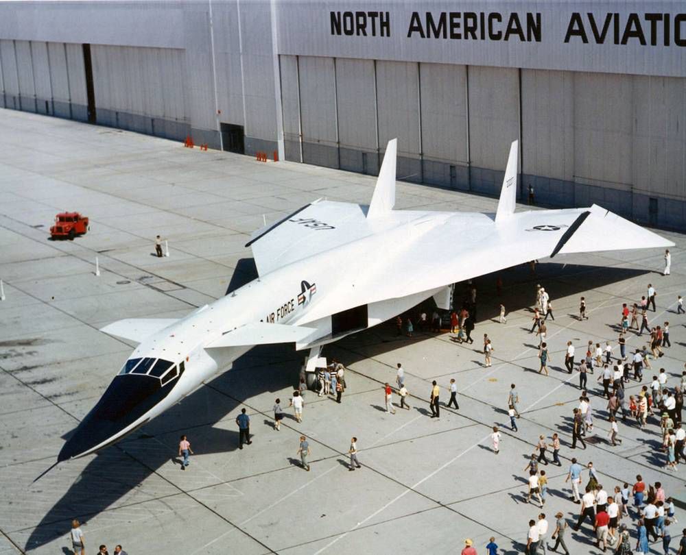 North American XB-70A Valkyrie (Fot. Metafilter.com)