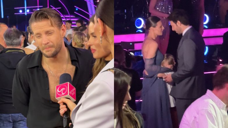 Kulisy "TzG": Czułości Boczarskiej i Banasiuka i prośba Fabijańskiego do mediów. Aktor NIE CHCIAŁ PYTAŃ o Maffashion (WIDEO)