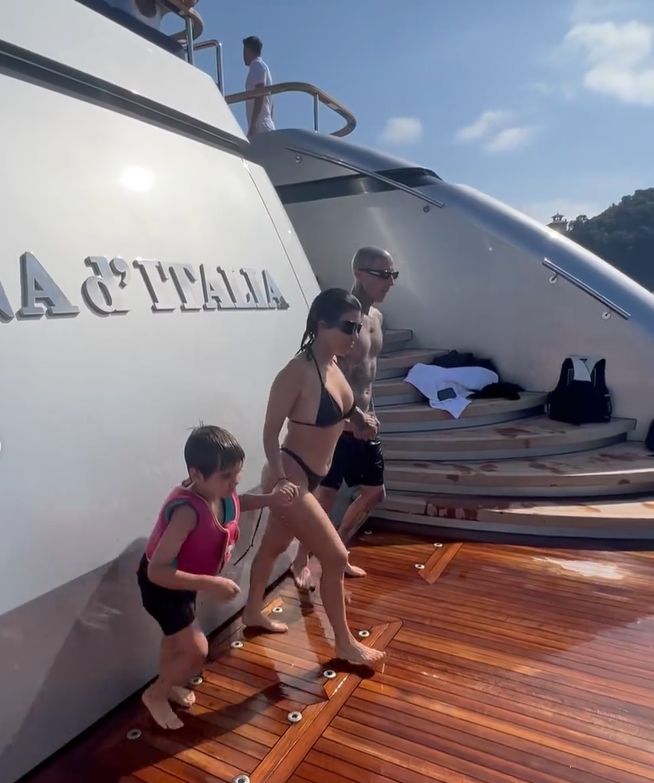 Kourtney Kardashian wspomina ślubny wyjazd do Portofino
