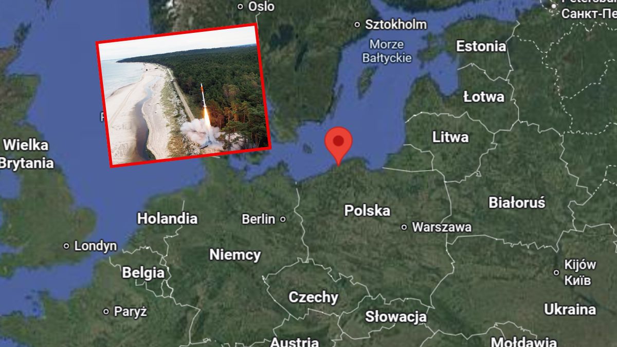  Udany start polskiej rakiety PERUN z Ustki