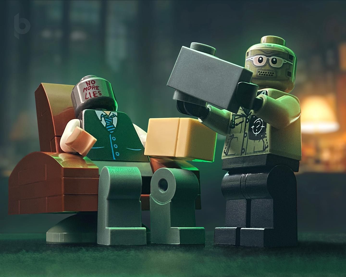 Świat filmu z klocków LEGO. Artysta odtworzył kultowe sceny przy użyciu figurek 22