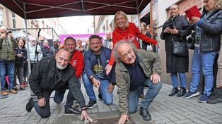 Katowice: Zespół SBB w Alei Gwiazd Bluesa