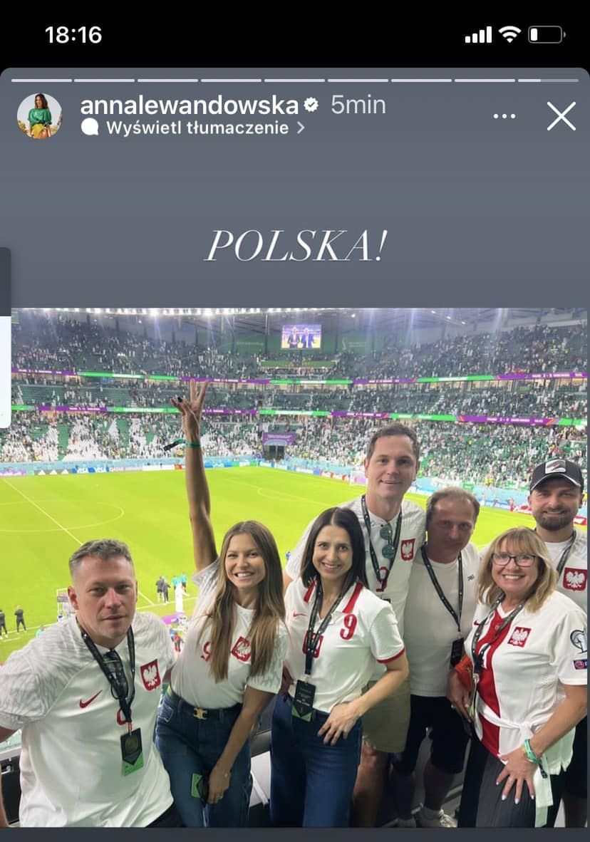 Mama Roberta Lewandowskiego w Katarze