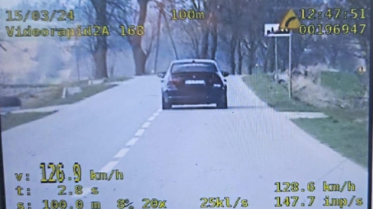 Stracił uprawnienia za przekroczenie prędkości