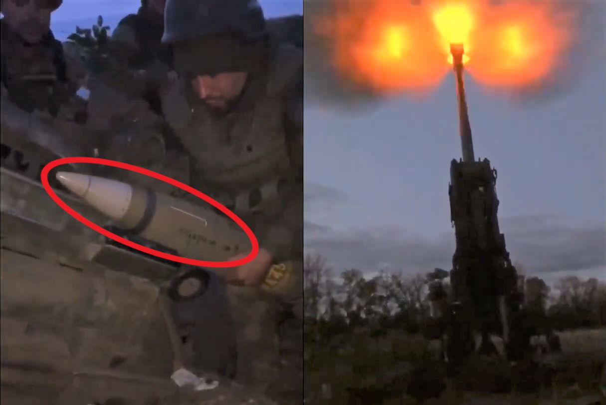 Ukraińska armia pokazała pociski Excalibur w użyciu