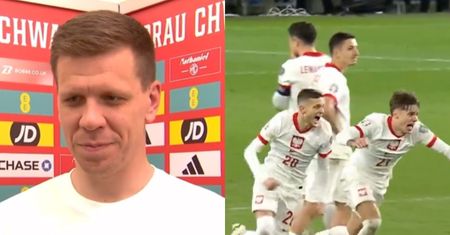 Lewandowski odwrócił się, gdy Wojciech Szczęsny bronił karnego. Ukochany Mariny komentuje: "On nigdy nie widzi, jak robię dobre rzeczy"
