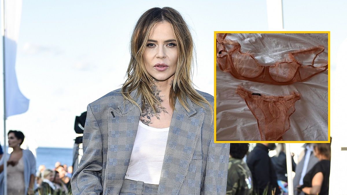 Maja Sablewska w prześwitującej bieliźnie