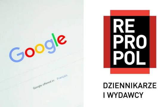 Wydawcy walczą o pieniądze od Google. Repropol wykonał kolejny krok