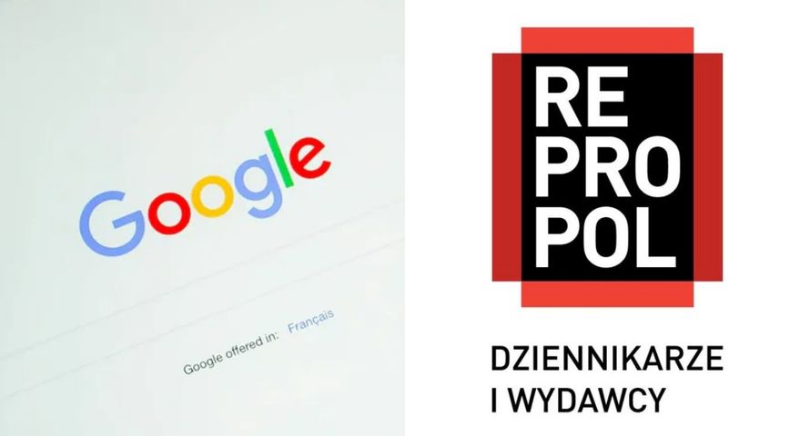 Wydawcy walczą o pieniądze od Google. Repropol wykonał kolejny krok