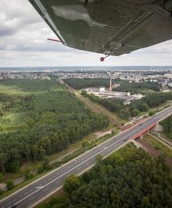 Samolot spadł pod Otwockiem. Na pokładzie dwie osoby