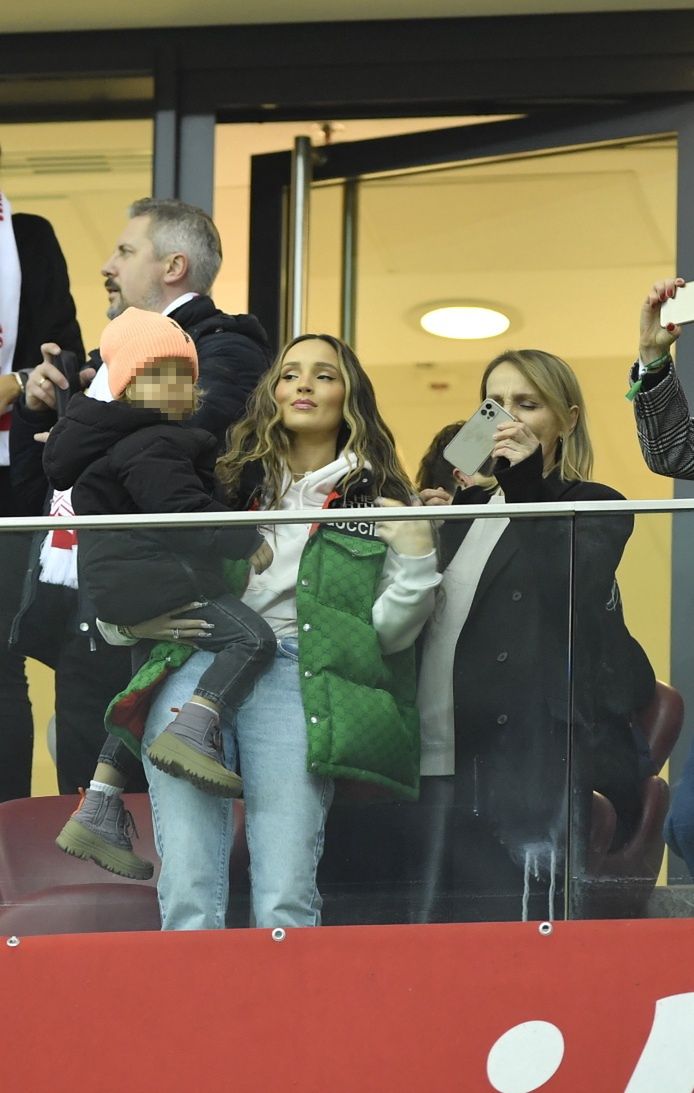 Marina dopinguje Wojtka Szczęsnego na trybunach