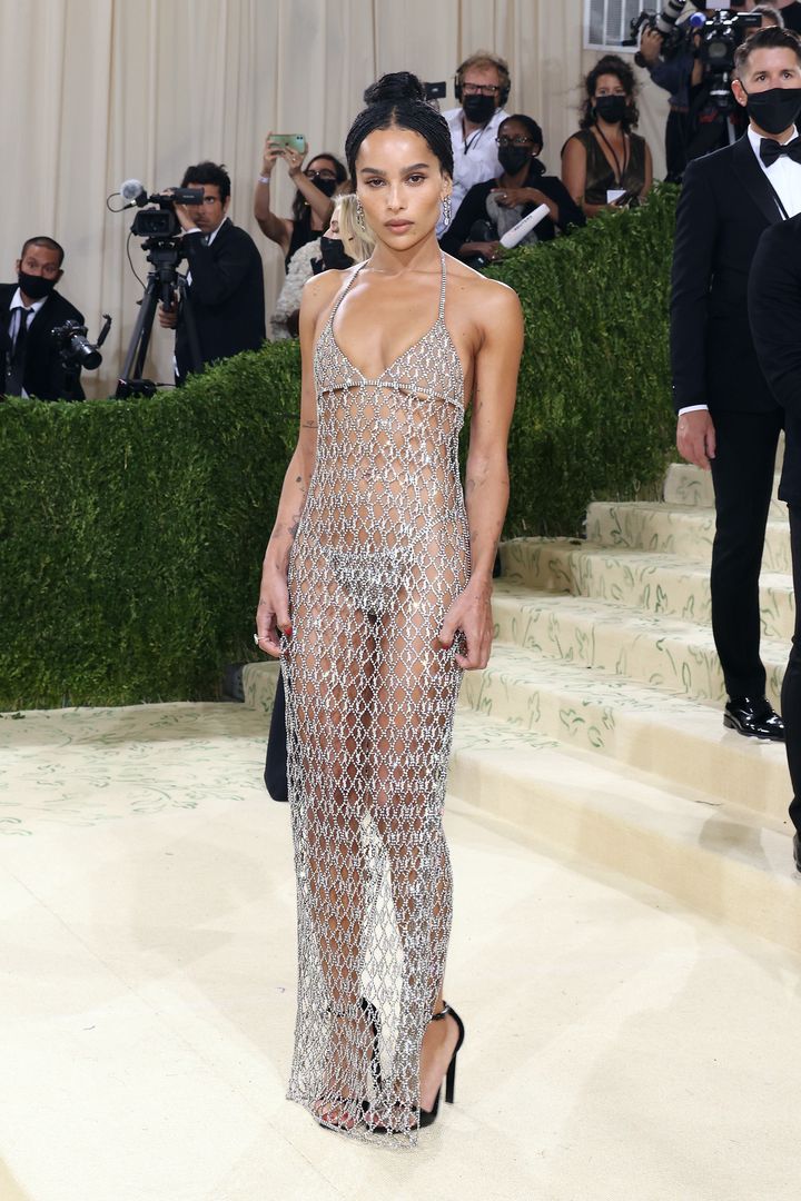 Zoe Kravitz na Gali MET 2021 