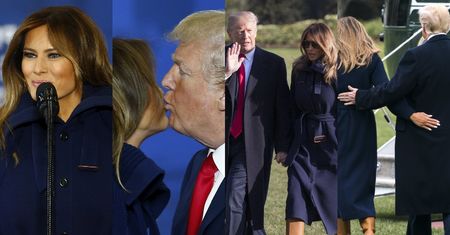Nietypowe CZUŁOŚCI Melanii i Donalda pod Białym Domem. Uroczy? (ZDJĘCIA)