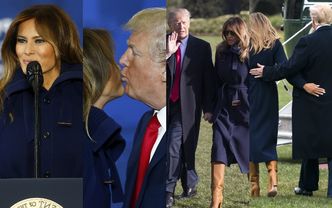 Nietypowe CZUŁOŚCI Melanii i Donalda pod Białym Domem. Uroczy? (ZDJĘCIA)