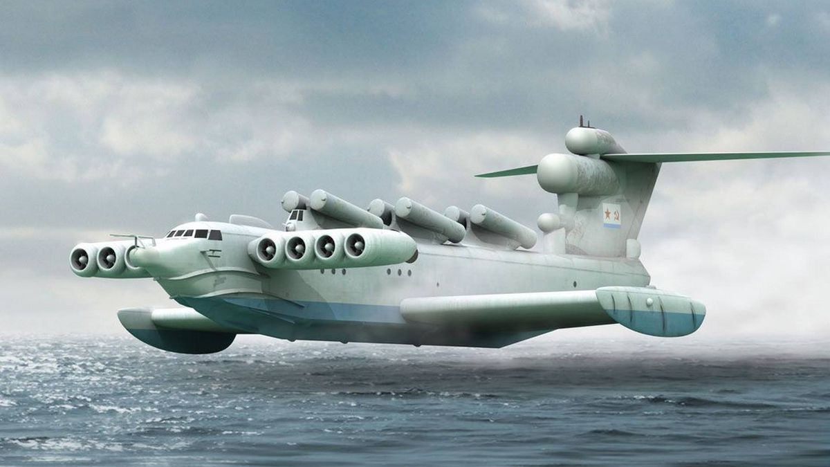 Ekranoplan uderzeniowy Łuń. Zabójca amerykańskich lotniskowców 1