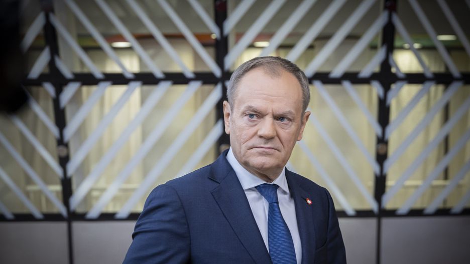 Prime Minister of Poland Donald Tusk attends the Special EU Summit. The European Council Summit is the EU leaders meeting at the headquarters of the European Union. The Polish PM makes a statement upon his arrival and responds to questions from journalists from international media and press. The 27 EU leaders and heads of states had on their agenda to discuss the 2021-2027 budgetary plan and the financial of a 50 billion Euro support package for Ukraine in addition to military, political, economic, diplomatic and humanitarian aid. EU reached a deal on the 50 bln euro aid after Hungary's block was lifted. EUCO in Brussels, Belgium on 1 February 2024 (Photo by Nicolas Economou/NurPhoto via Getty Images)