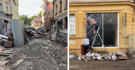 Tak wygląda Kłodzko po powodzi. Krajobraz jak po wojnie
