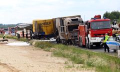 Wypadek na DK1. "Język ognia" i wybuch. Akt oskarżenia