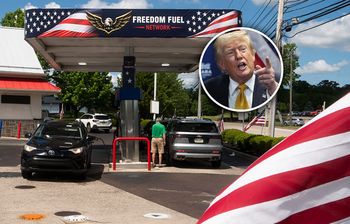 Trump promuje sieć z tanim paliwem. "Robią to, bo kochają USA"