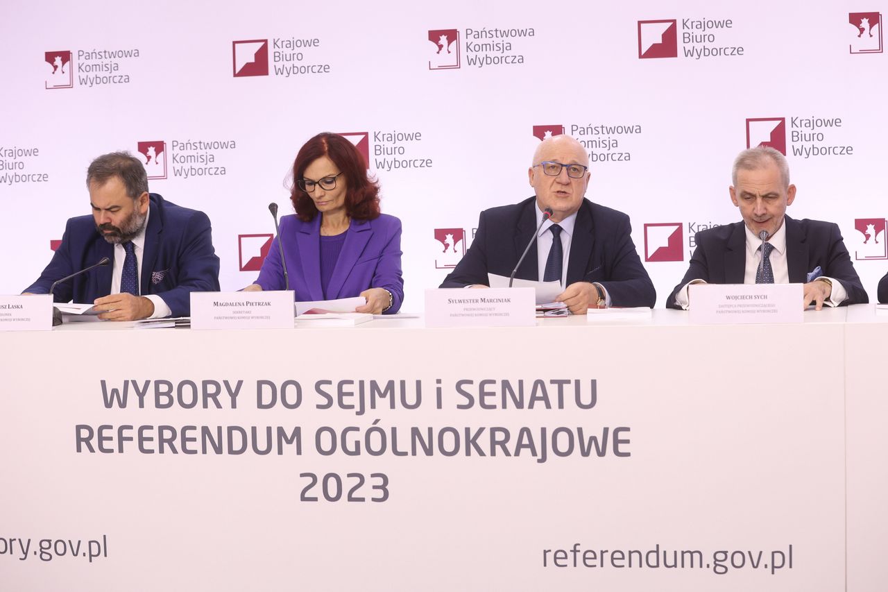 Wyniki wyborów 2023. PKW przedstawiła oficjalne dane