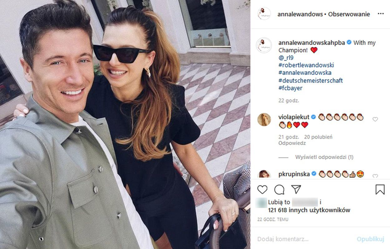 Robert i Anna Lewandowscy