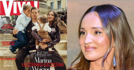 Marina Łuczenko i Wojtek Szczęsny pozują z DZIEĆMI na odładce "Vivy!". "Fajnie, że już POKAZUJECIE POCIECHY"