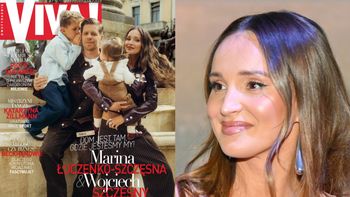 Marina Łuczenko i Wojtek Szczęsny pozują z DZIEĆMI na odładce "Vivy!". "Fajnie, że już POKAZUJECIE POCIECHY"