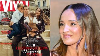 Marina Łuczenko i Wojtek Szczęsny pozują z DZIEĆMI na odładce "Vivy!". "Fajnie, że już POKAZUJECIE POCIECHY"