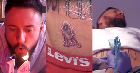 Stifler odsłania przed światem kuluary powstawania PUDELKOWEGO TATUAŻU na łonie: "Ciekawe, jak teraz będą d*py reagować"