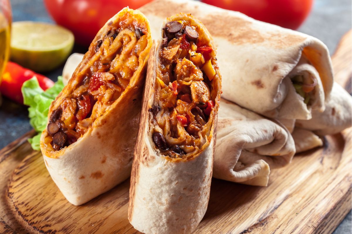 Buy a tortilla and make a homemade burrito. You will be delighted.