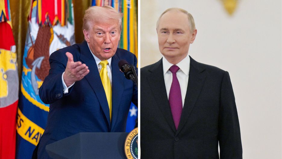 Donald Trump i Władimir Putin
