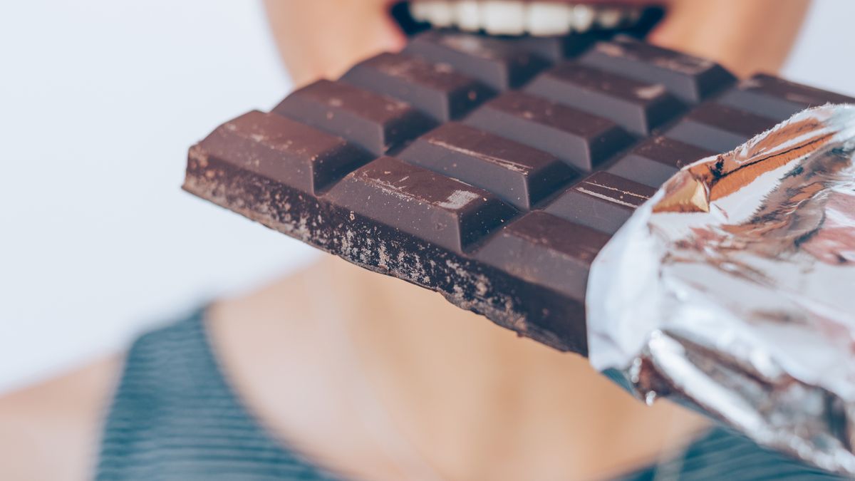 wawel pani je czekoladę