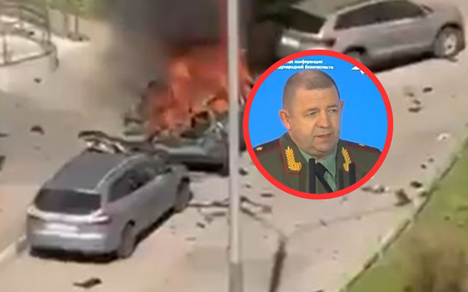 Rosyjski generał nie żyje. Pokazano szokujące nagrania