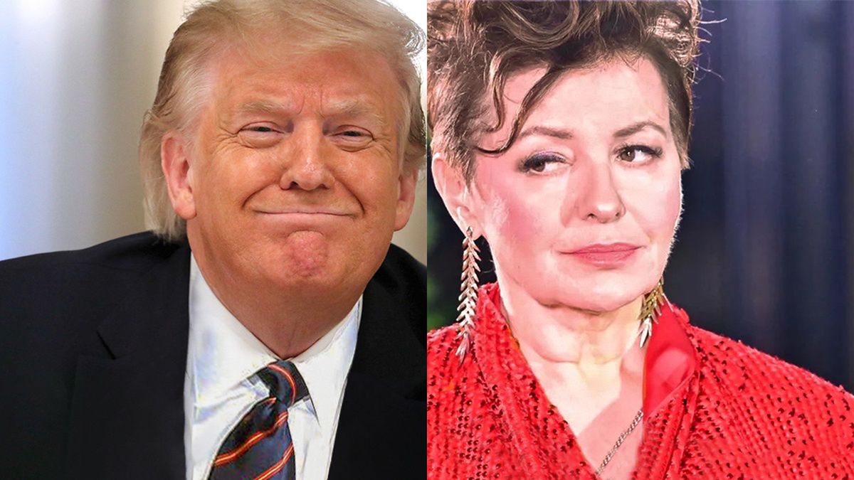 Donald Trump i Aleksandra Konieczna