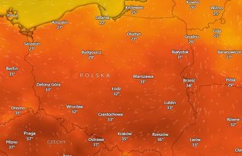 Pogoda na 3 i 4 sierpnia. Powrót tropikalnych upałów. Nawet 37 stopni