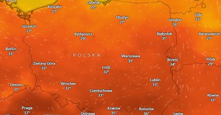Pogoda na 3 i 4 sierpnia. Powrót tropikalnych upałów. Nawet 37 stopni