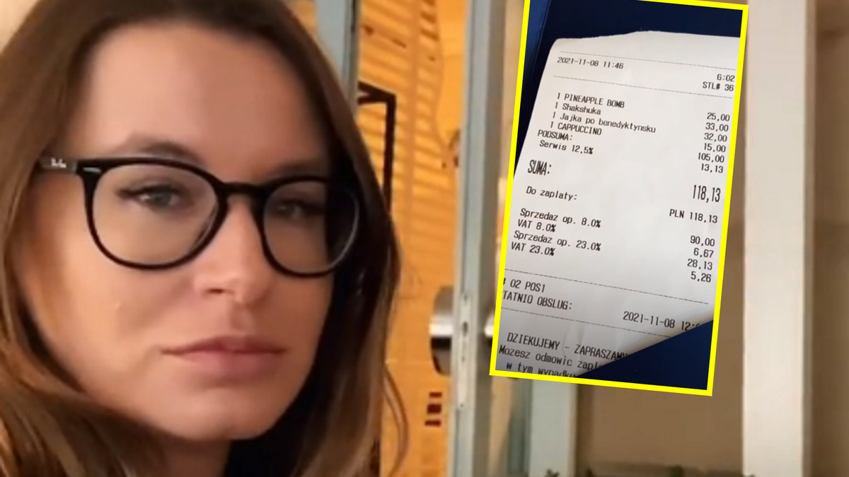 Pokazała rachunek z knajpy celebrytów