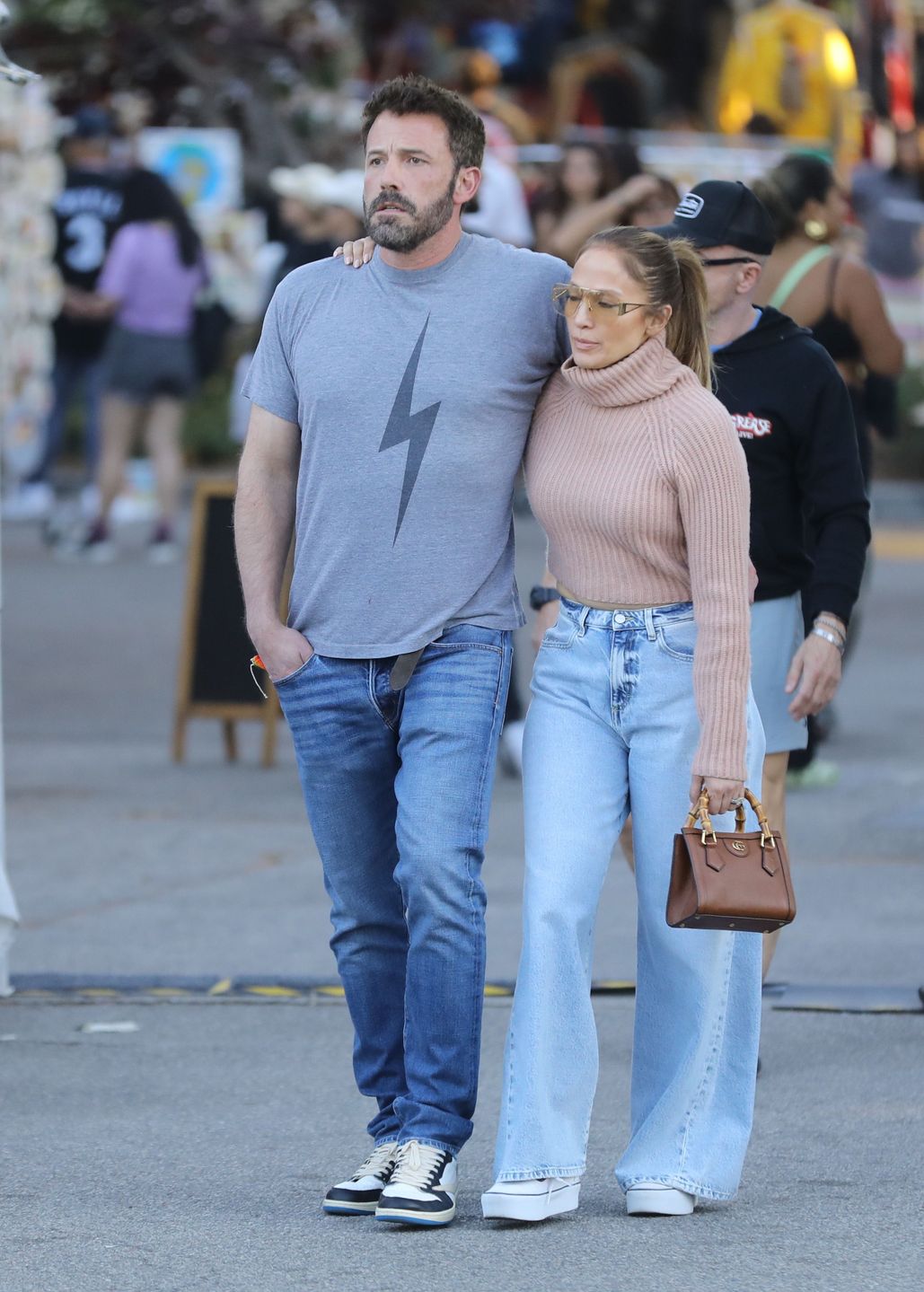 Jennifer Lopez i Ben Affleck na pchlim targu
