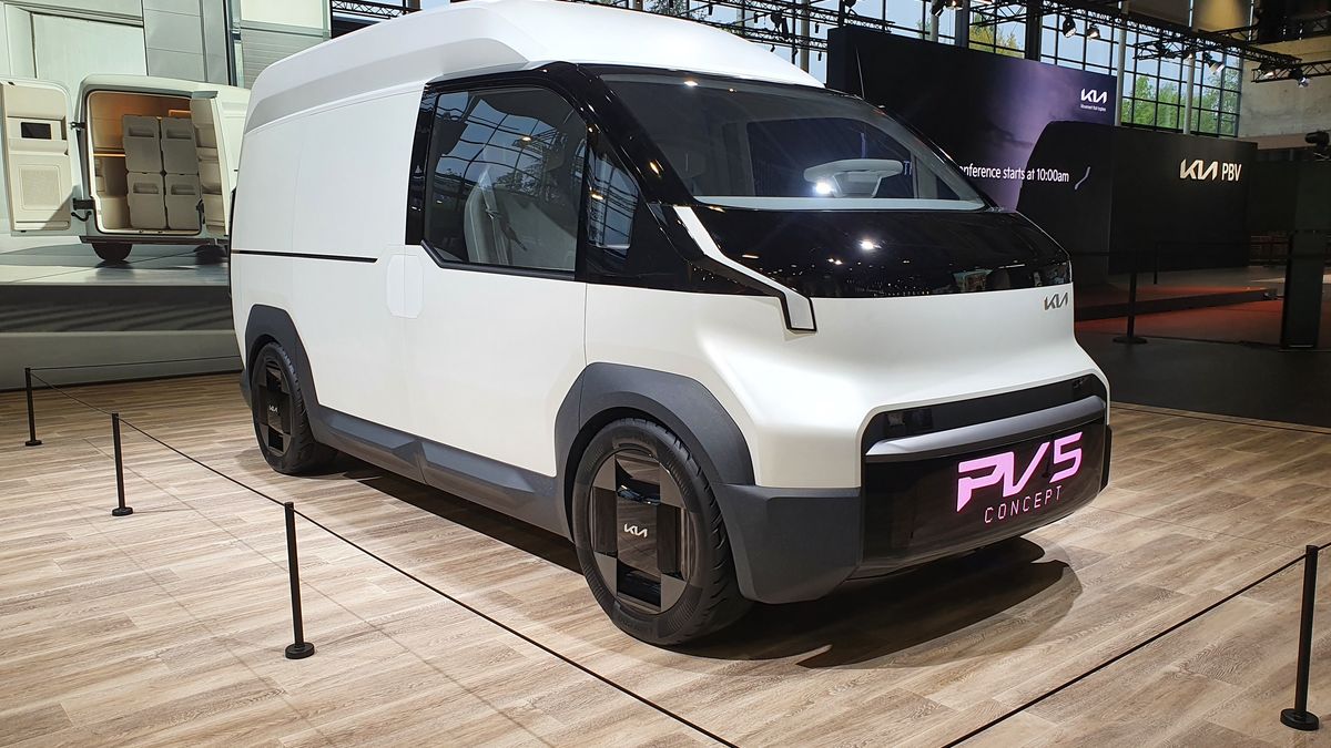 Dostawcze samochody Kii